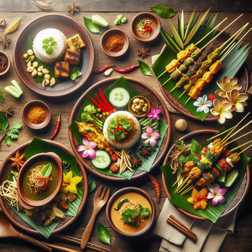 Keindahan Plating Makanan Tradisional Indonesia yang Memikat Selera