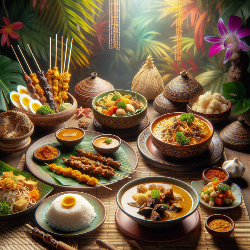 Discover the Rich Flavors of Indonesia: 5 Must-Try Traditional Dishes
