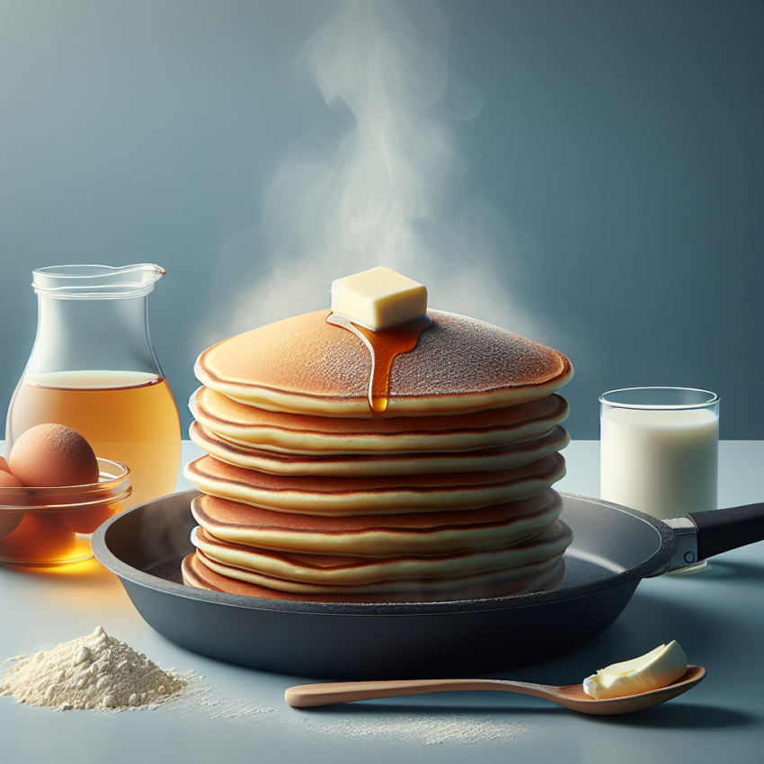 Resep Pancake Teflon: Nikmati Pancake Empuk dengan Hanya 3 Bahan!