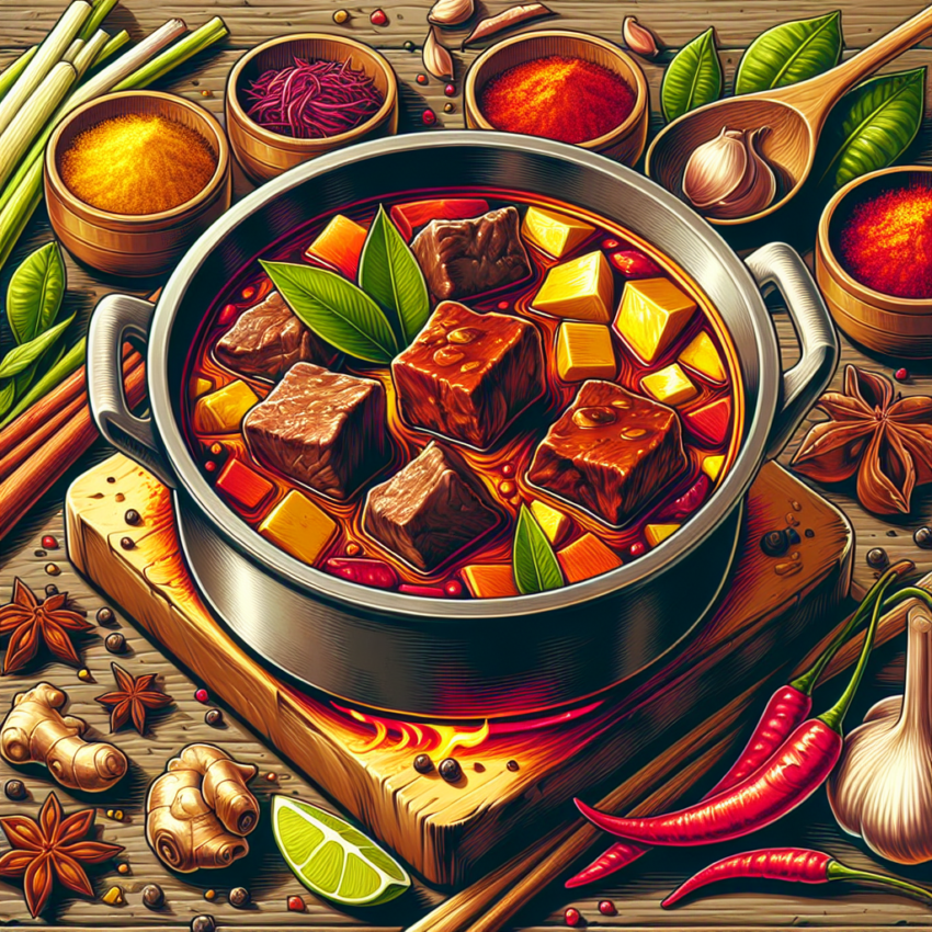 Resep Rendang Daging Sapi Sederhana: Cara Mudah Membuat Masakan Lezat